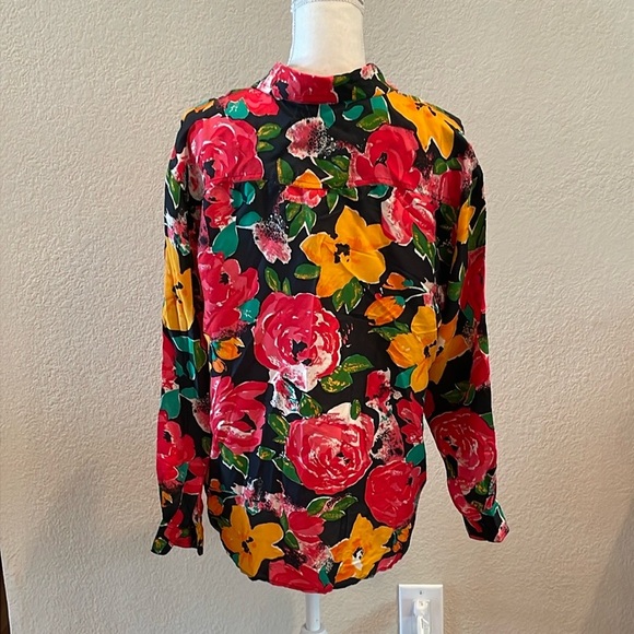Daniel Caron Silk Floral Shirt - Picture 4 of 6